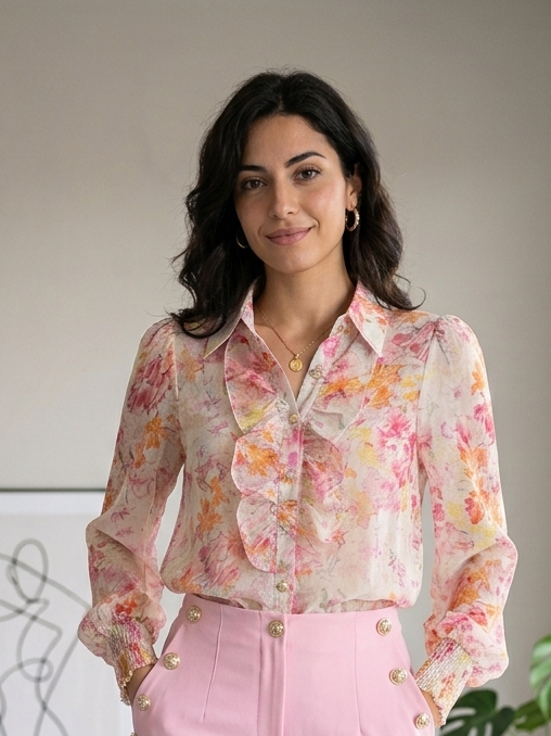 Camicia floreale