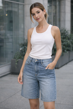 Bermuda di jeans