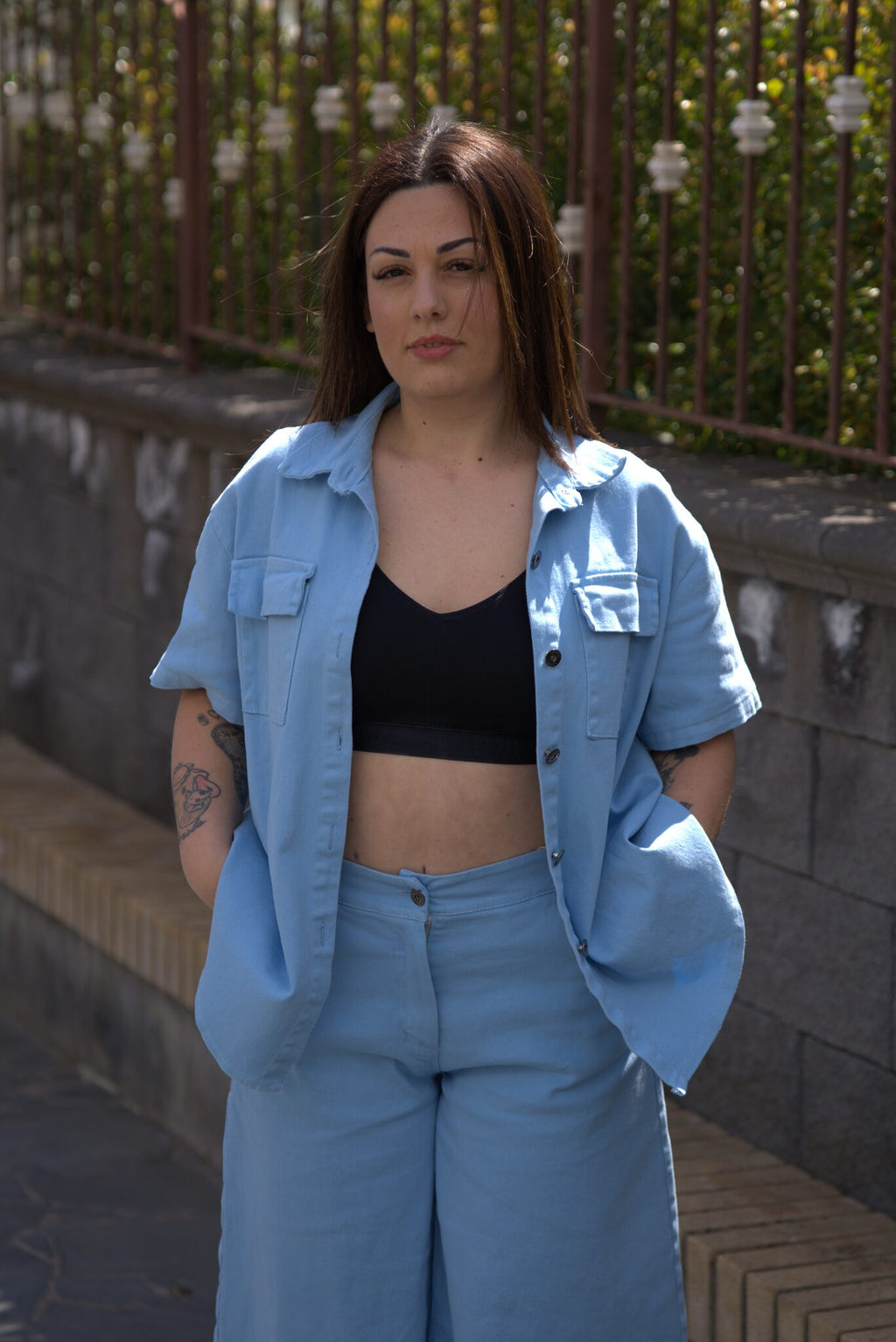 Coordinato azzurro