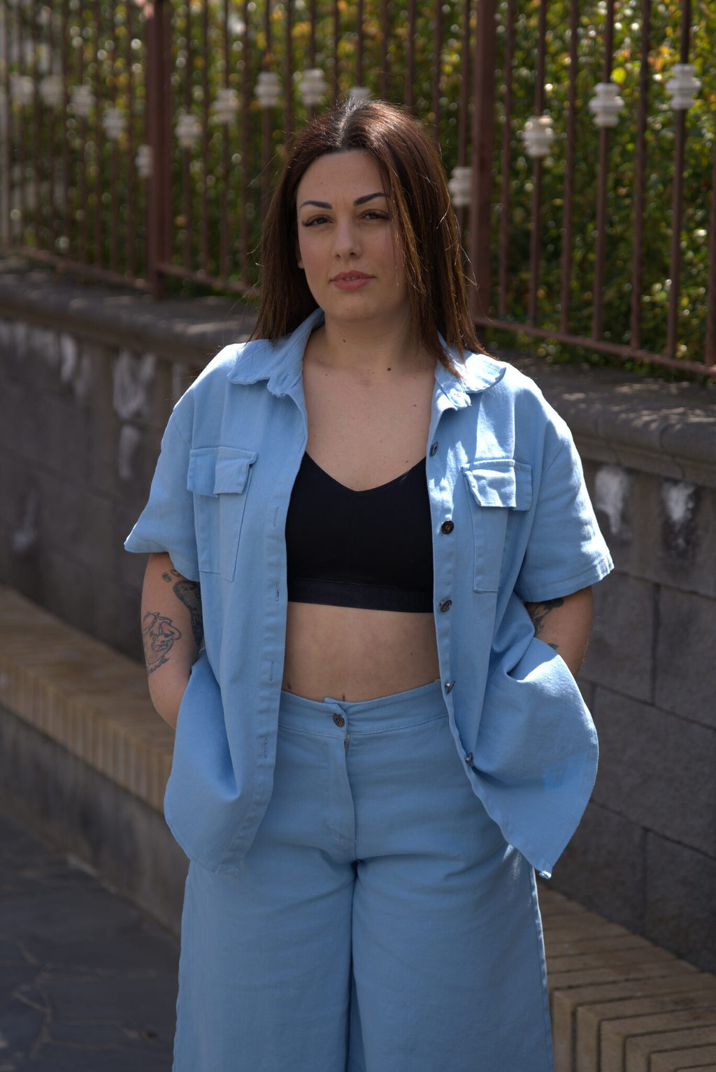 Coordinato azzurro